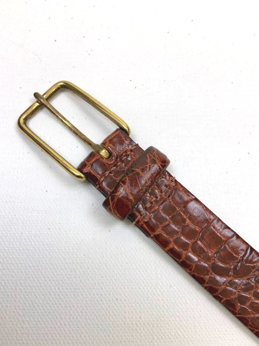 Vintage genuine alligator